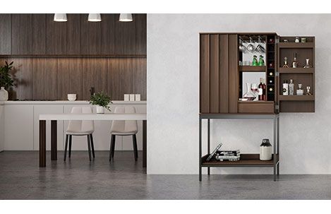 Cosmo 5720 Bar Cabinet