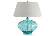 Recycled Fluted Glass Lamp